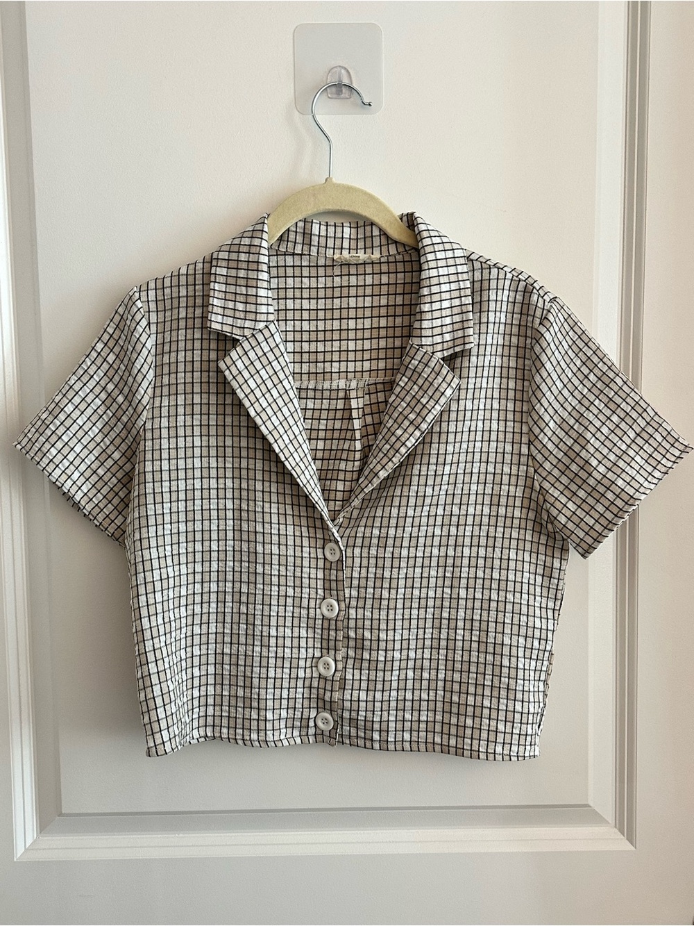 Lunik Cottagecore Button Down Blouse Small